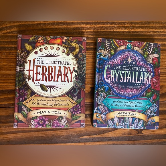 Crystallary & Herbiary oracle cards by Maia toll - Picture 1 of 5